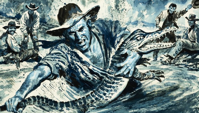 „Aligator” Davis zdobywa swój przydomek autorstwa English School