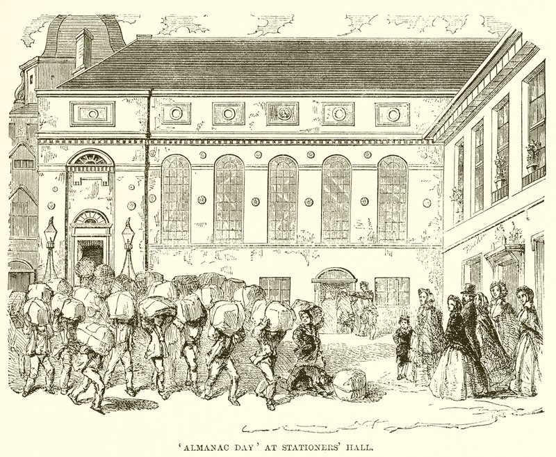 Dzień Almanachu w Stationers Hall autorstwa English School