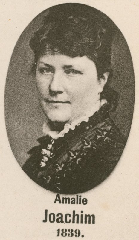 Amalie Joachim (grafika) autorstwa English School
