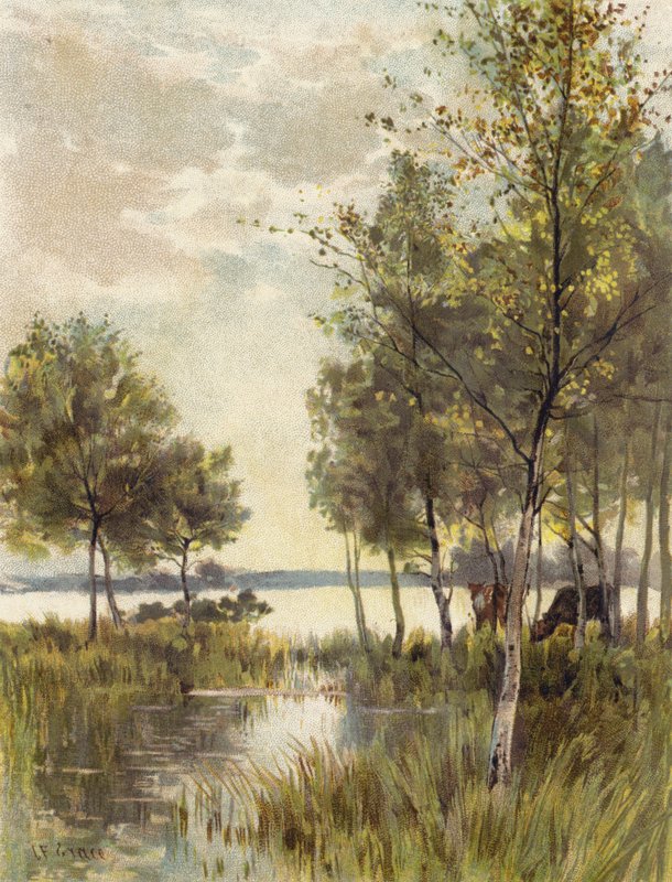 Jesienny wieczór autorstwa English School