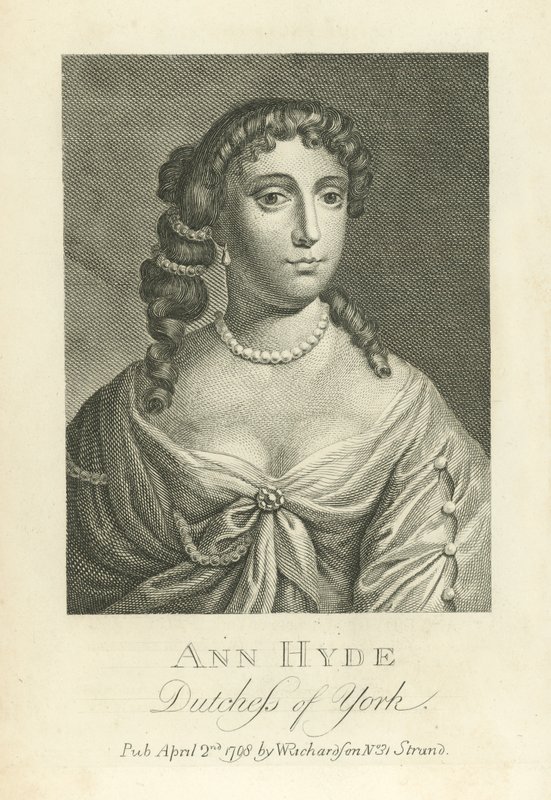 Ann Hyde, księżna Yorku autorstwa English School