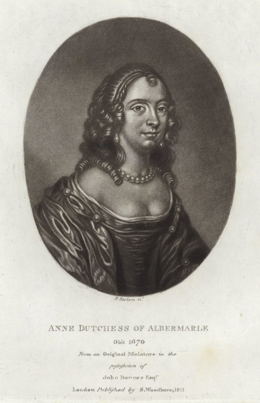Anna Księżna Albemarle autorstwa English School