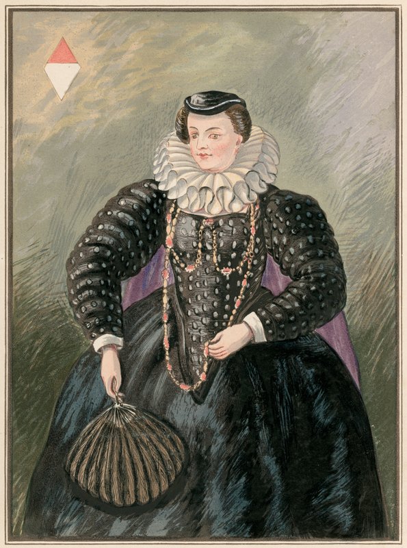 Anne Lady Lytton z Knebworth autorstwa English School