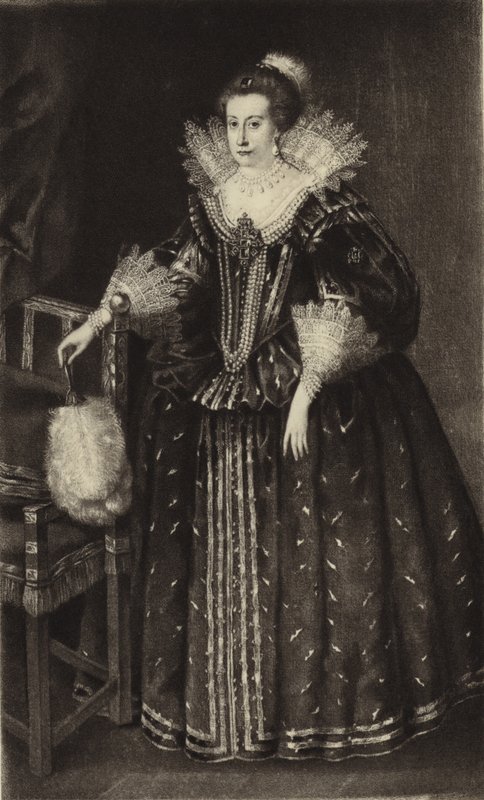 Anna Duńska, królowa małżonka króla Jakuba I autorstwa English School