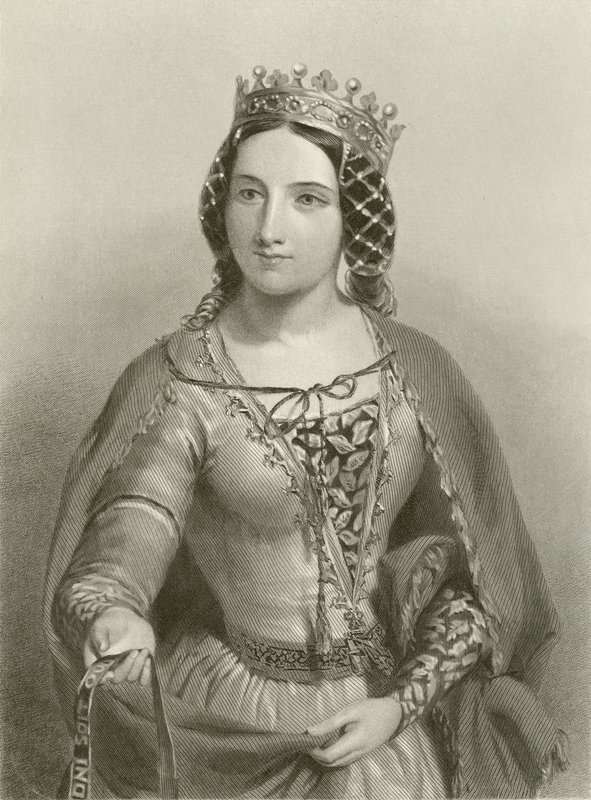 Anna Warwick, królowa króla Ryszarda III autorstwa English School