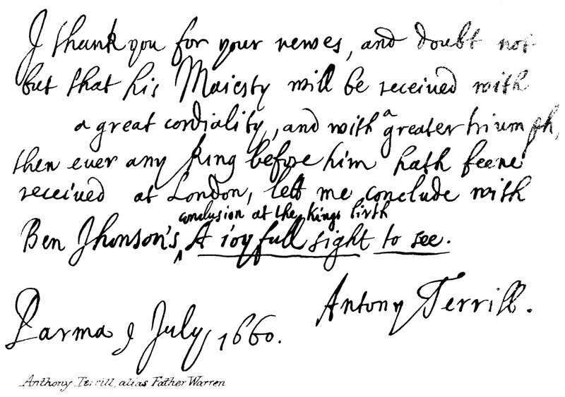 Anthony Terrill, alias Ojciec Warren autorstwa English School