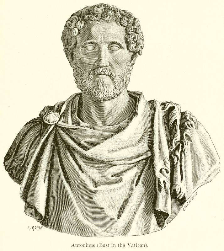 Antoninus (Popiersie w Watykanie) autorstwa English School
