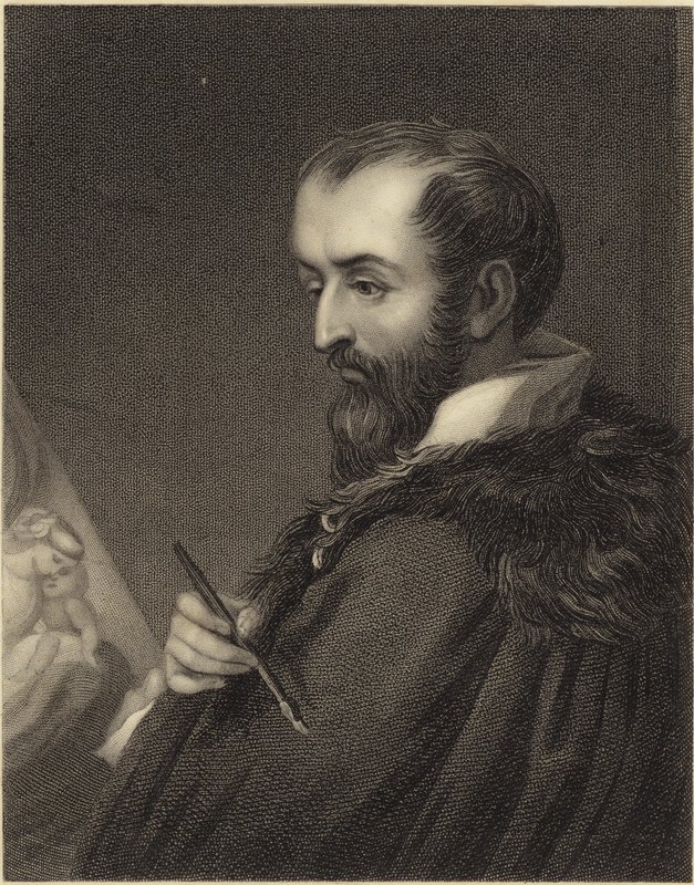 Antonio da Correggio autorstwa English School