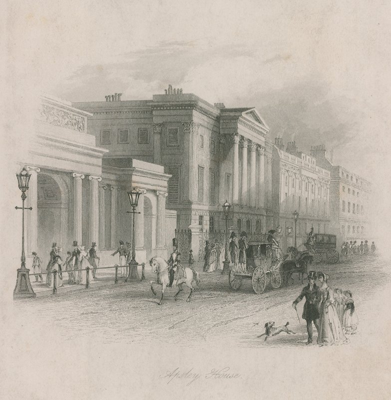 Apsley House, Hyde Park Corner, Londyn autorstwa English School