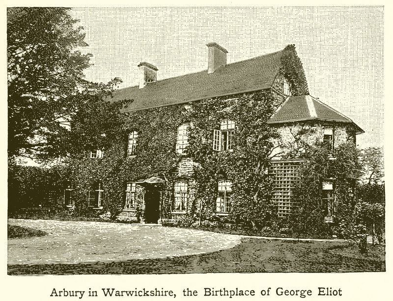 Arbury w Warwickshire, miejsce urodzenia George