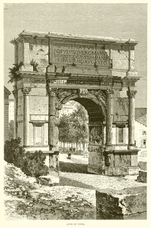Łuk Tytusa autorstwa English School