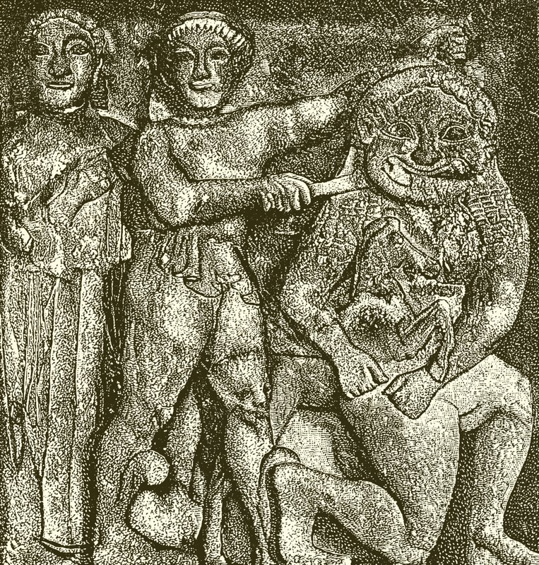 Archaiczna Metopa z Selinus autorstwa English School