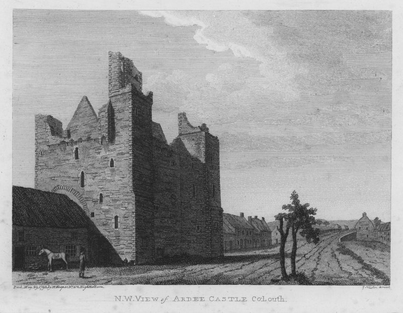 Zamek Ardee, Hrabstwo Louth, Irlandia autorstwa English School