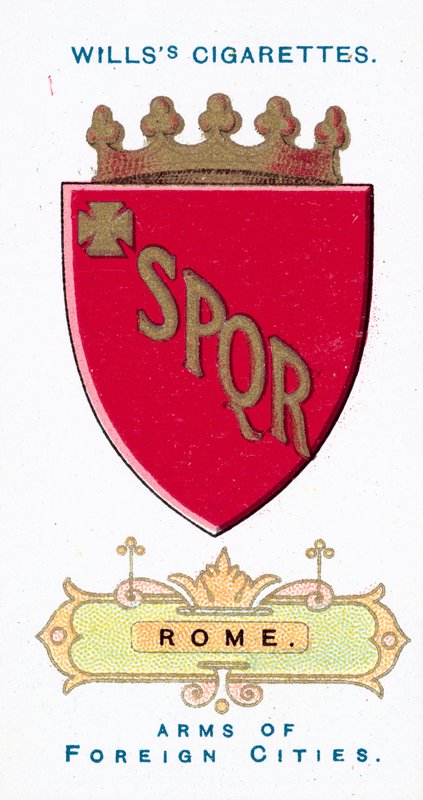 Ramiona Rzymu (chromolitho) autorstwa English School