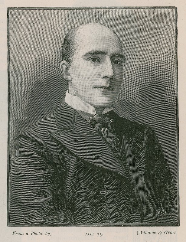 Arthur W Pinero, lat 35 autorstwa English School