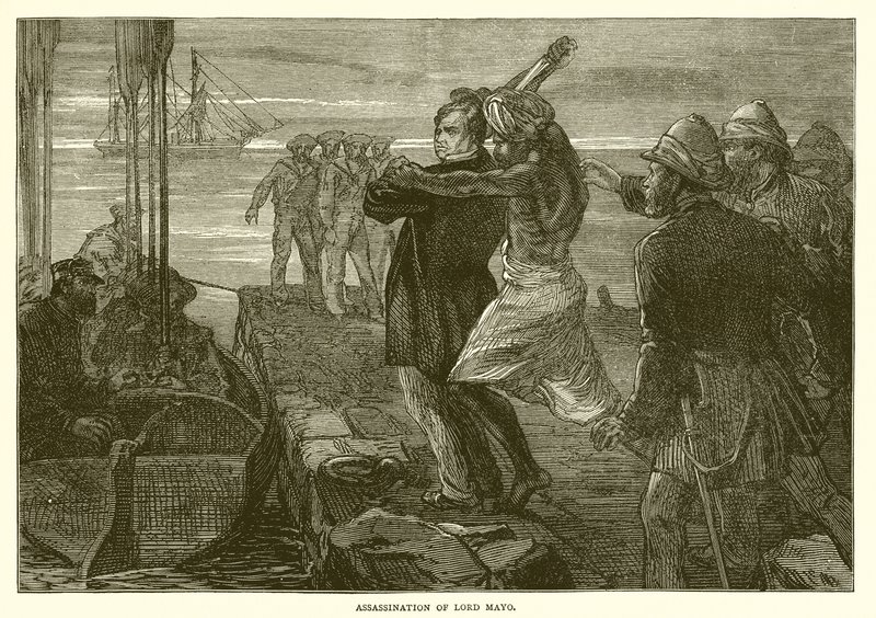 Zabójstwo Lorda Mayo (1872) autorstwa English School