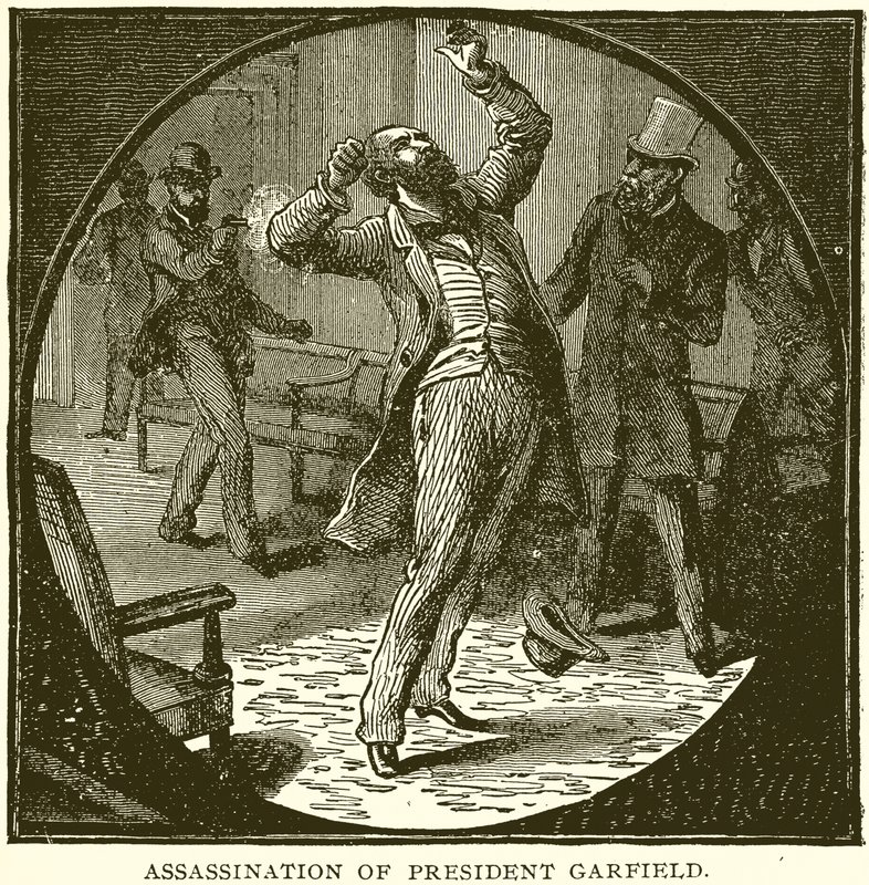 Zabójstwo prezydenta Garfielda autorstwa English School