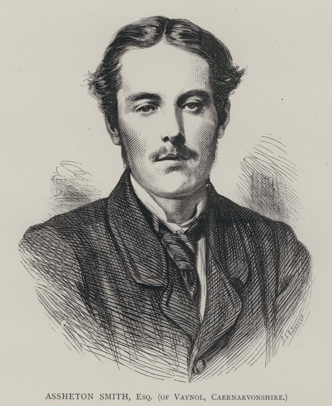 Assheton Smith, Esquire, z Vaynol, Caernarvonshire (rycina) autorstwa English School