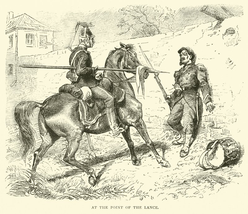 Na czubku Włóczni, wrzesień 1870 autorstwa English School