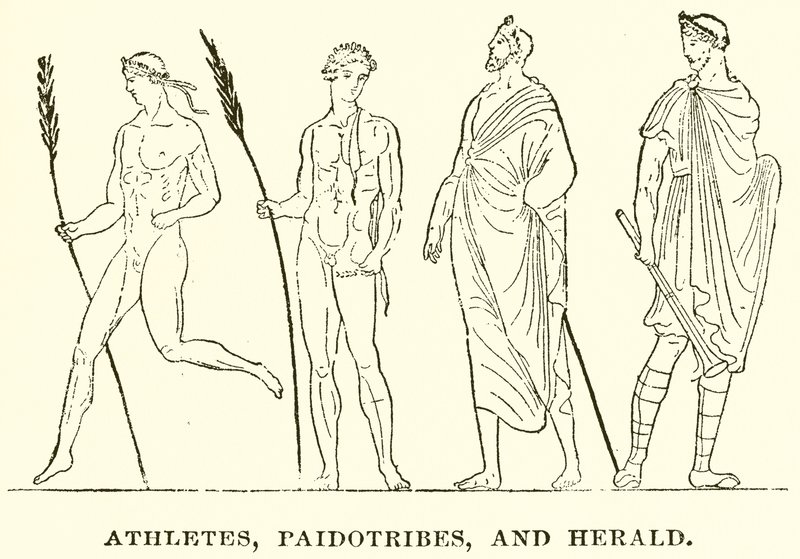 Sportowcy, Paidotribes i Herald autorstwa English School