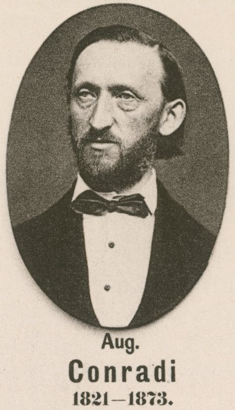 August Conradi (grawiura) autorstwa English School