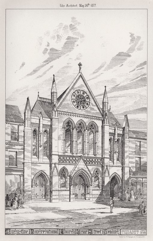 Augustyn Congregation Church, Friar Street, Reading (ryty) autorstwa English School