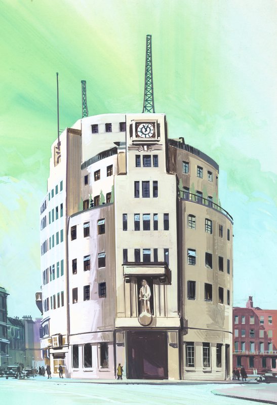 Siedziba BBC autorstwa English School