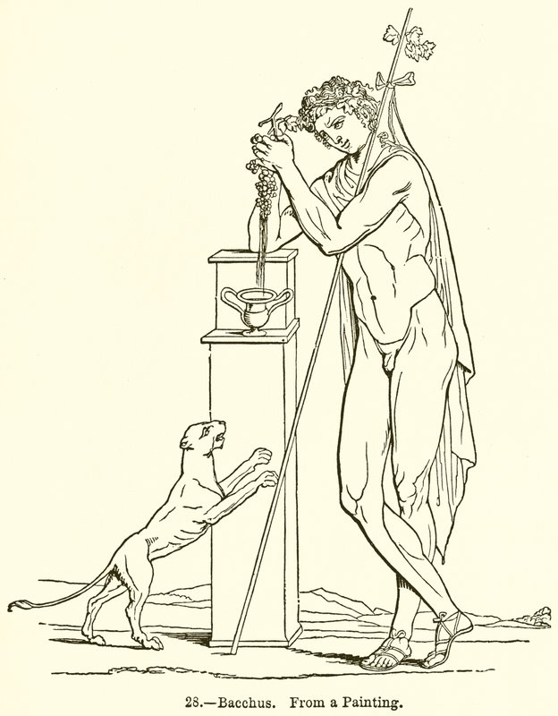 Bachus autorstwa English School