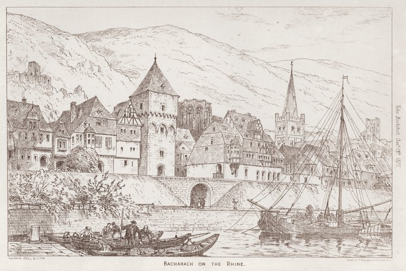 Bacharach nad Renem autorstwa English School