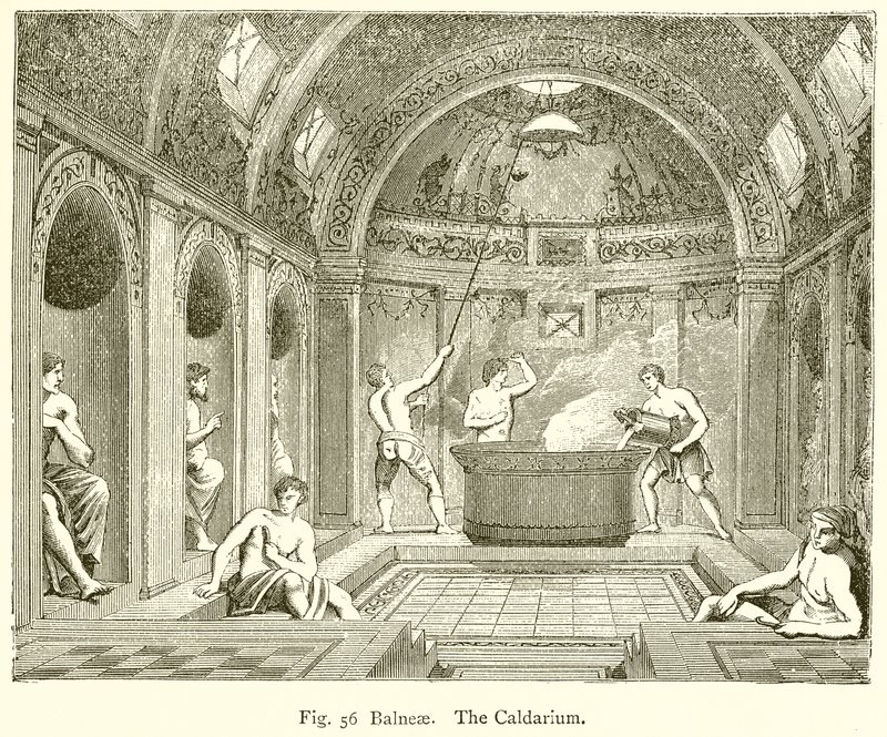 Balneae. Caldarium autorstwa English School