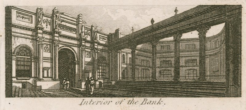 Bank Anglii, Lothbury Court autorstwa English School