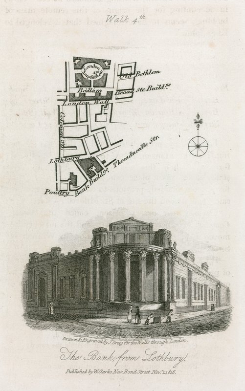 Bank Anglii, fronty Sir Johna Soanesa autorstwa English School