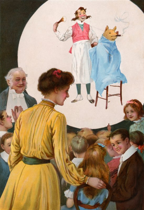 „Fryzjer, fryzjer, golić świnię” autorstwa English School