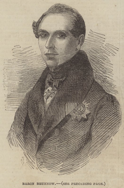 Baron Brunnow (grafika) autorstwa English School