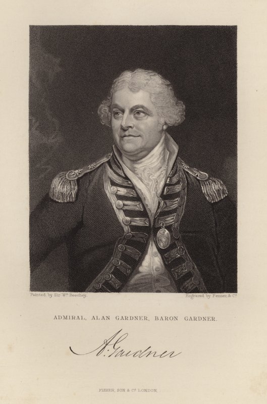 Baron Gardner autorstwa English School