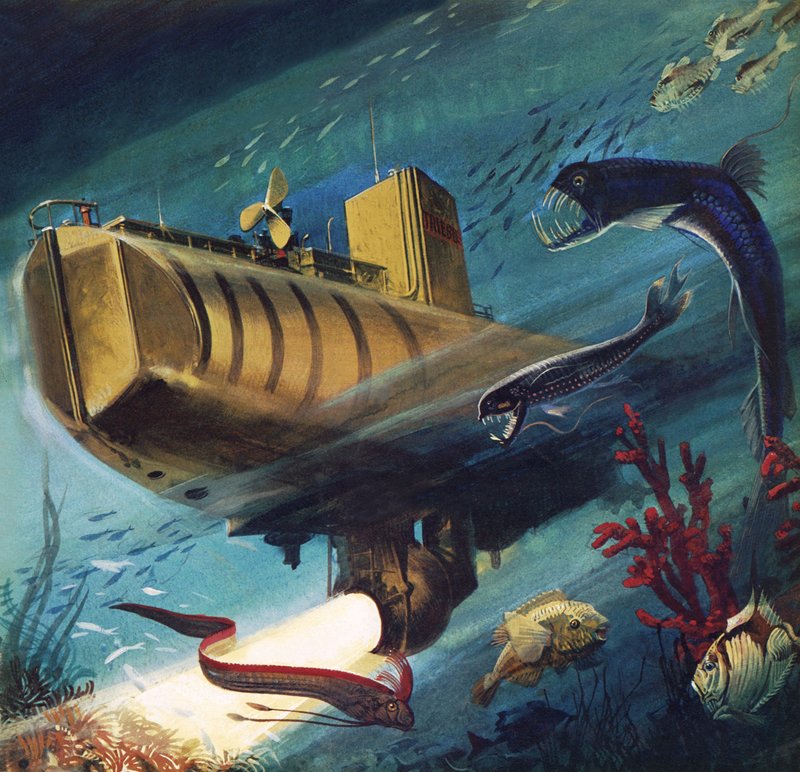 Bathyscaphe autorstwa English School