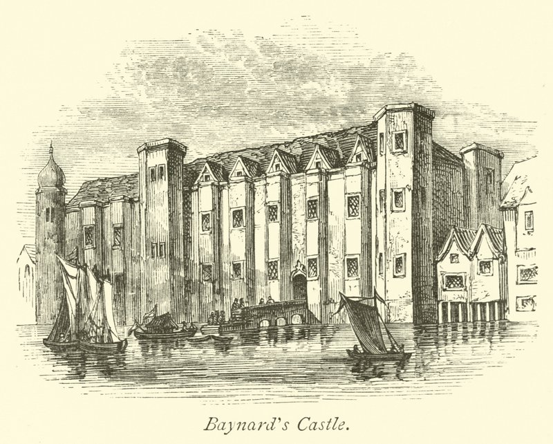 Zamek Baynards autorstwa English School