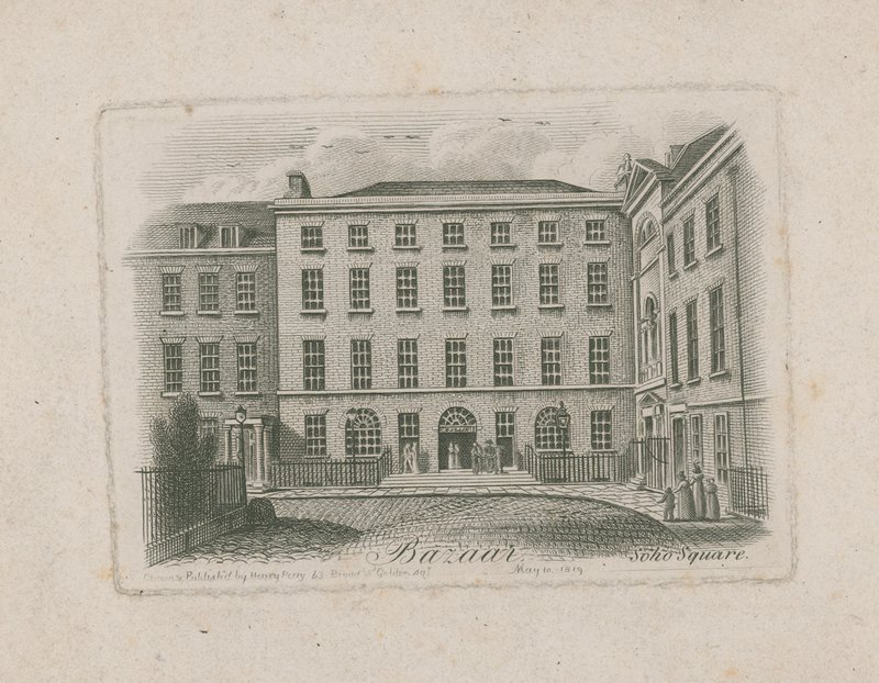 Bazar, Plac Soho autorstwa English School