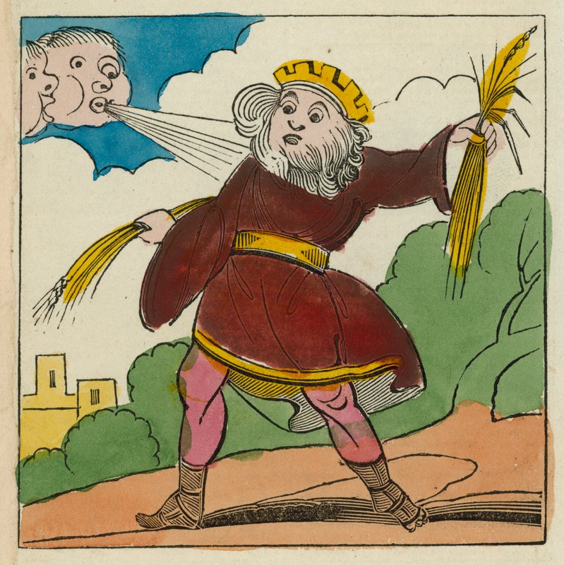 Piękno Szekspira: Król Lear (kolorowa rycina) autorstwa English School