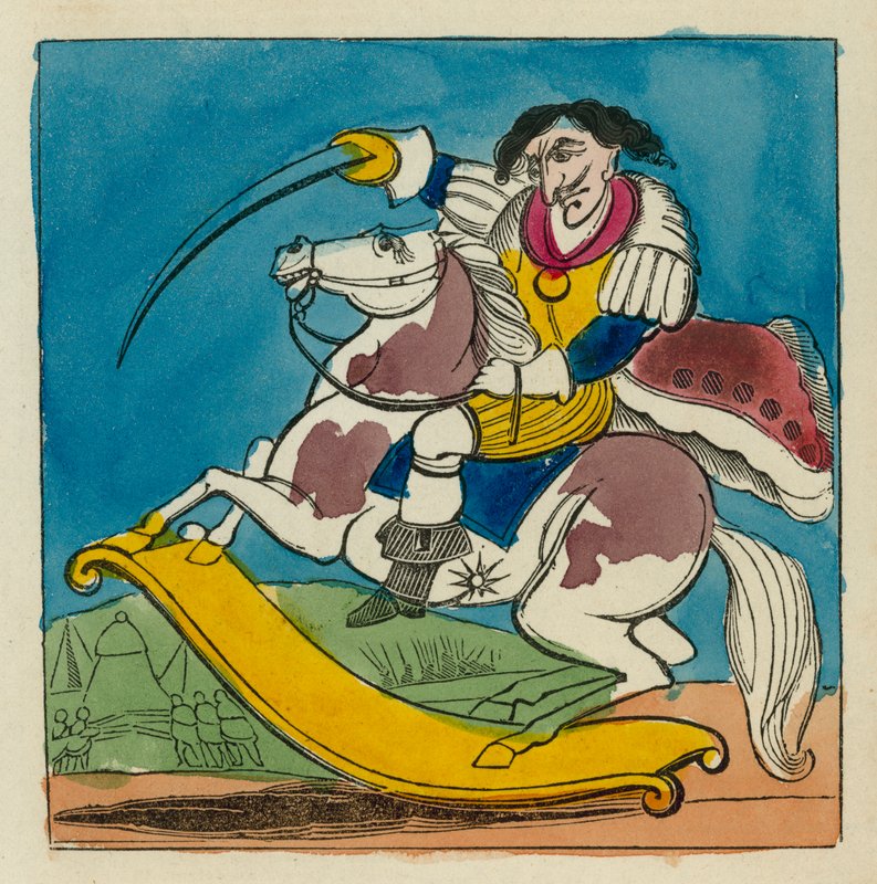 Piękno Szekspira: Król Ryszard III (kolorowa rycina) autorstwa English School