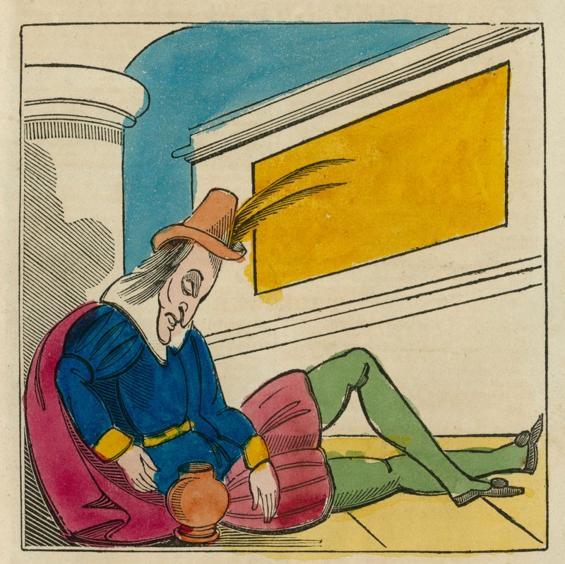 Piękno Szekspira: Romeo i Julia (kolorowa rycina) autorstwa English School