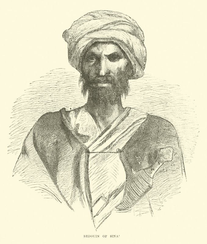 Beduin z Synaju autorstwa English School