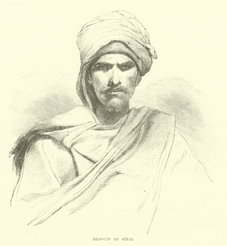 Beduin z Synaju autorstwa English School