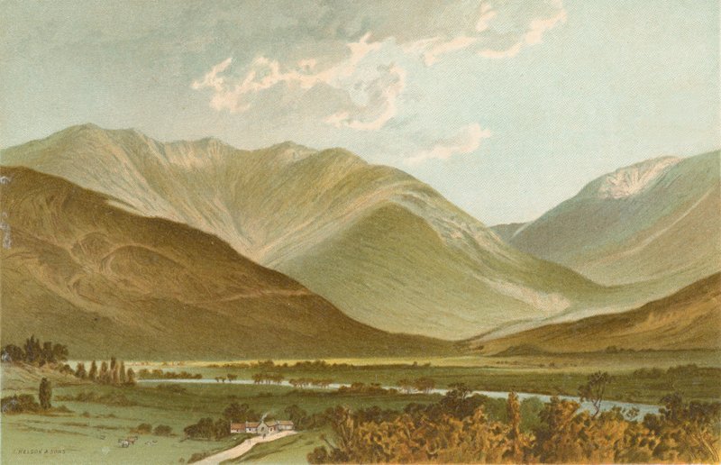 Ben Cruachan z Dalmally autorstwa English School