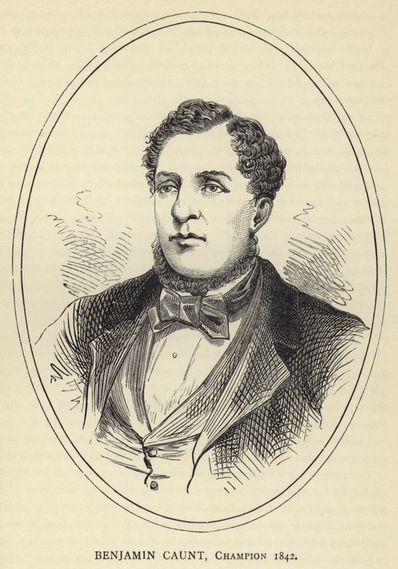 Benjamin Caunt, mistrz, 1842 autorstwa English School