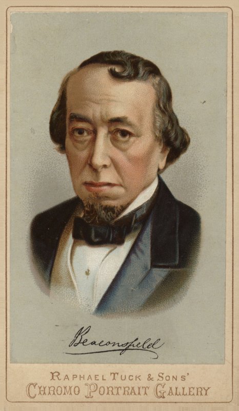 Benjamin Disraeli autorstwa English School