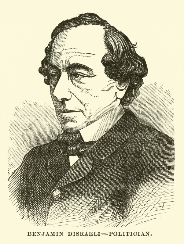 Benjamin Disraeli, polityk autorstwa English School