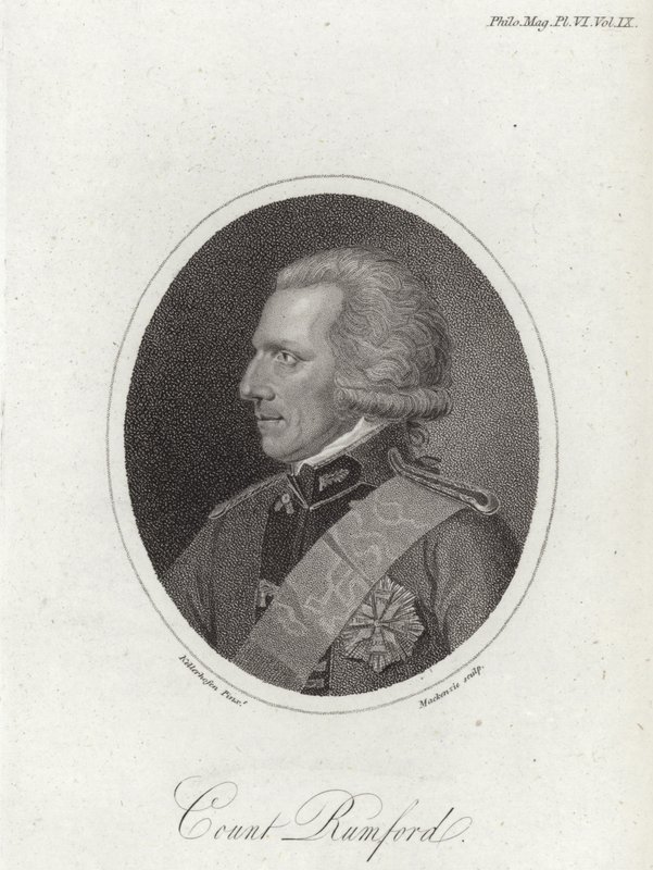 Benjamin Thompson autorstwa English School