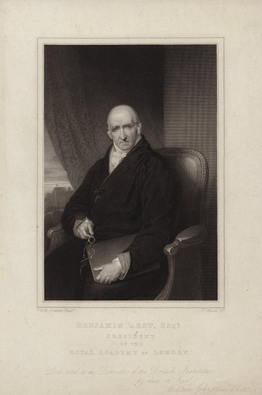 Benjamin West autorstwa English School