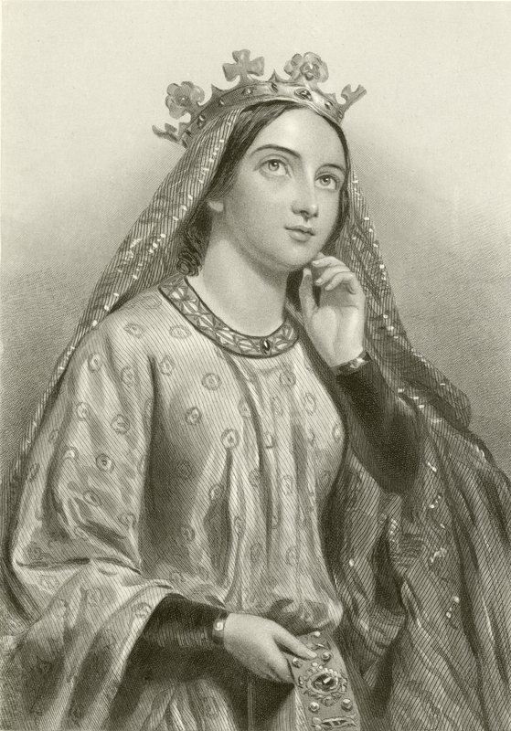 Berengaria, małżonka króla Ryszarda I autorstwa English School